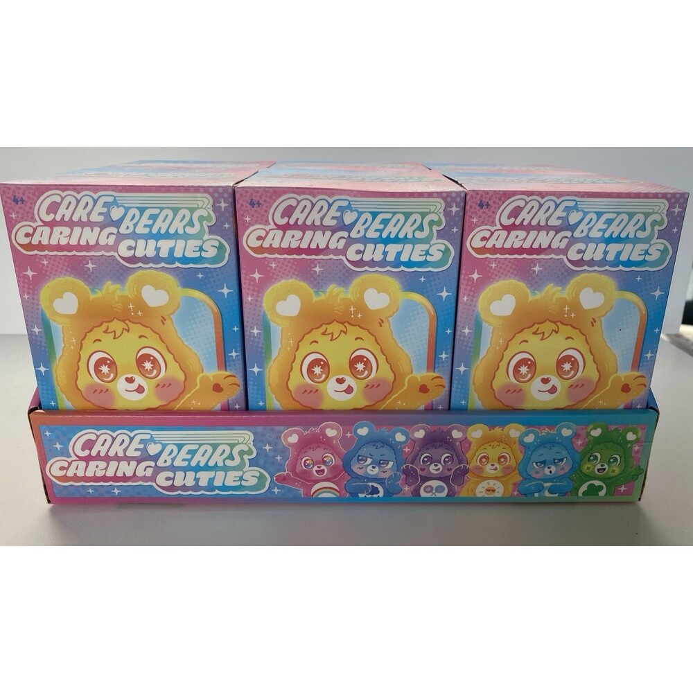 CARE BEARS~CARING CUTIES~UNOPENED BLIND BOX~Vinyl Plush Pendant~ 5 AVAILABLE